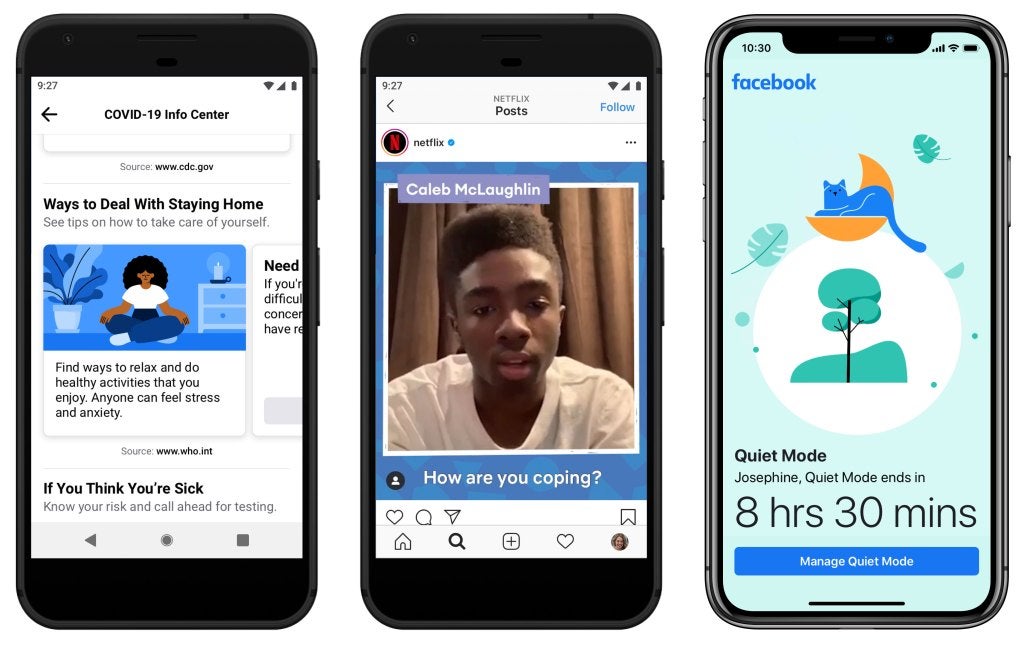 Nuevo modo silencioso de Facebook para iOS