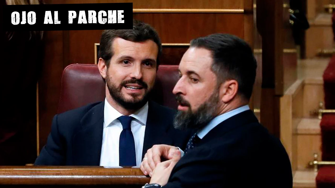 Casado y Abascal en el Congreso