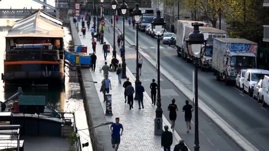 Runners en Par&iacute;s