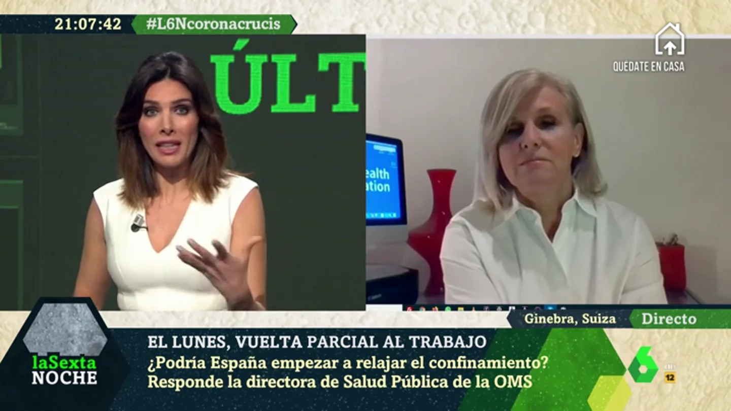 ¿Puede España empezar a relajar el confinamiento? La valoración de la doctora Neira ¿Puede España empezar a relajar el confinamiento? La valoración de la doctora Neira