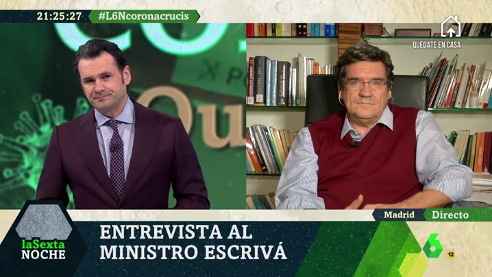 Escrivá defiende la vuelta a la actividad de servicios no esenciales: "No volvemos a una situación de gran movilidad"