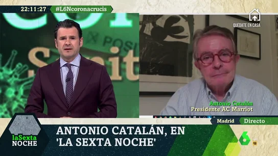 Antonio Catalán: "Los ERTES tendrán que durar hasta la reapertura, si no tendremos paros infinitos" Antonio Catalán: "Los ERTES tendrán que durar hasta la reapertura, si no tendremos paros infinitos"