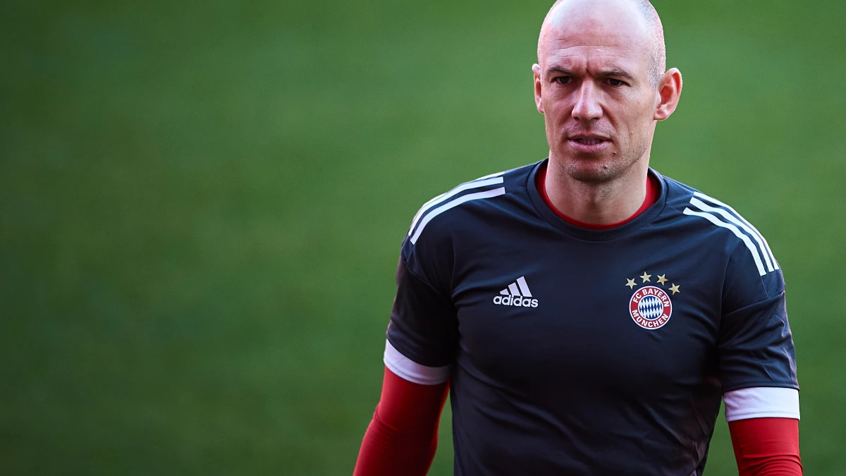 Arjen Robben, con el Bayern