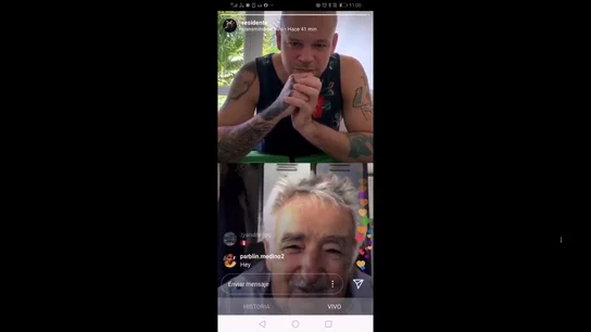 Residente y José Mujica Residente y José Mujica