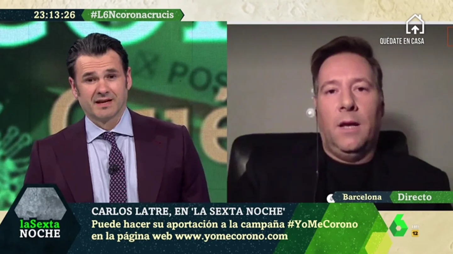 De Fernando Simón a Iniesta: las imitaciones de Carlos Latre para hacer más llevadero el confinamiento De Fernando Simón a Iniesta: las imitaciones de Carlos Latre para hacer más llevadero el confinamiento
