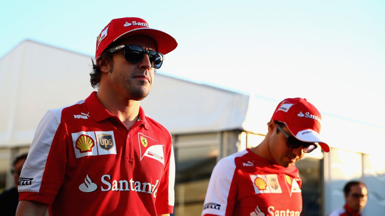 fernando alonso and felipe massa