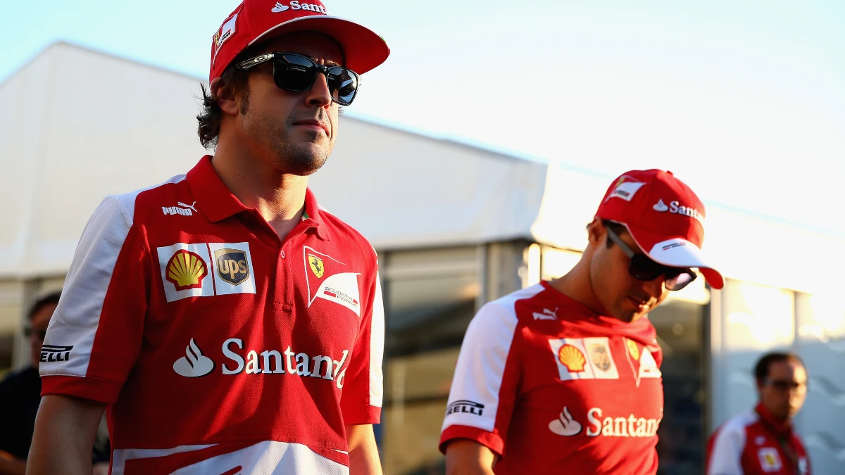 Fernando Alonso y Felipe Massa, en Ferrari