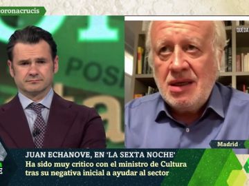 Juan Echanove (actor): "No podemos dejar atrás a los que fueron los primeros en cerrar y serán los últimos en volver a trabajar de manera normal" Juan Echanove (actor): "No podemos dejar atrás a los que fueron los primeros en cerrar y serán los últimos en volver a trabajar de manera normal"