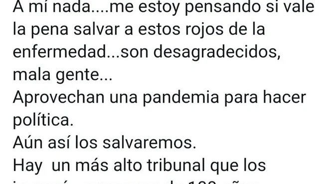 El polémico tuit del doctor De la Fuente