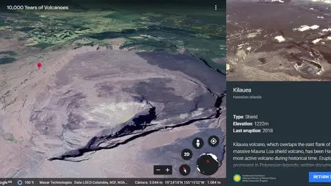 Voyager de Google Earth Voyager de Google Earth