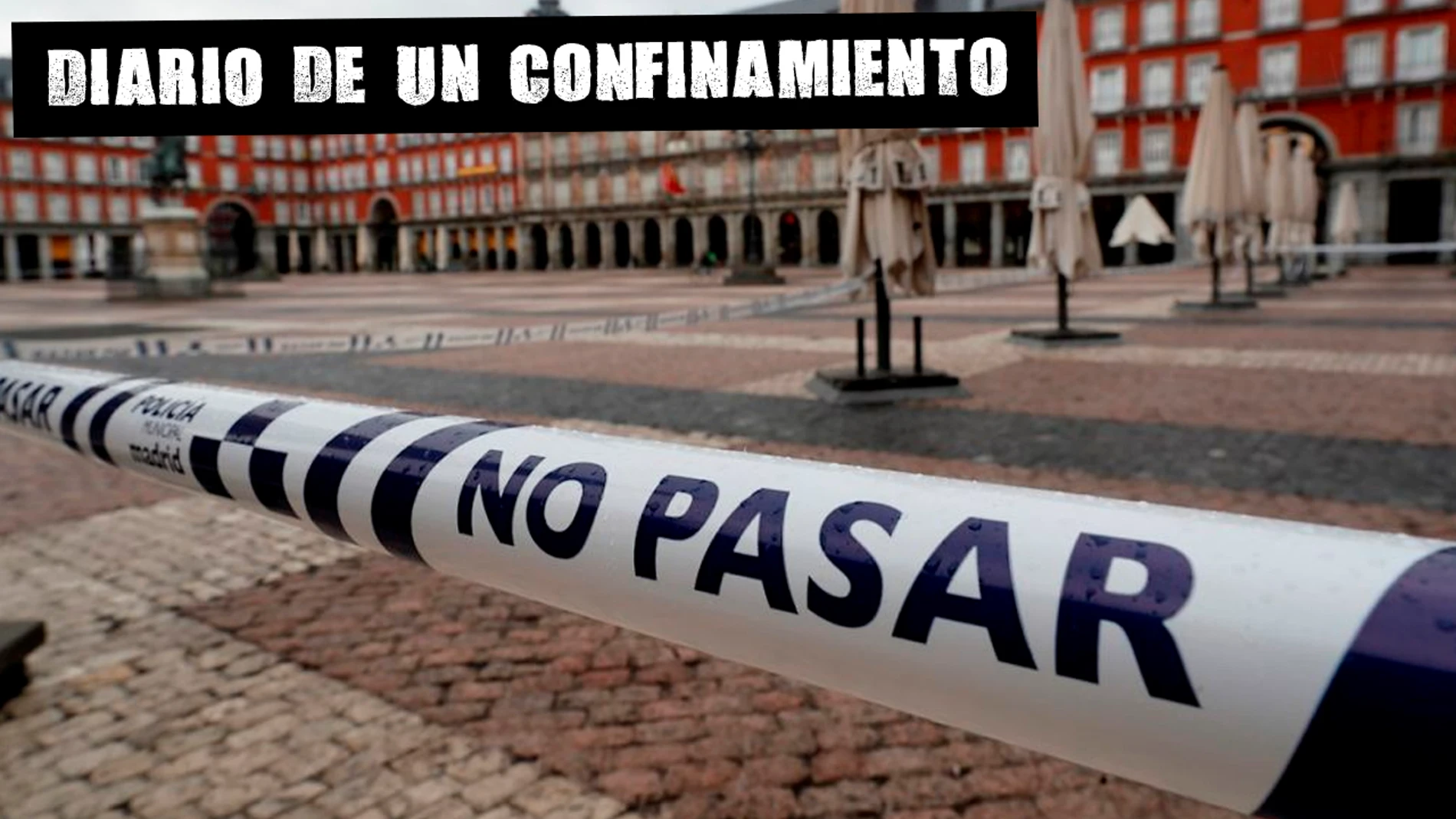 Plaza Mayor de Madrid en pleno confinamiento Plaza Mayor de Madrid en pleno confinamiento