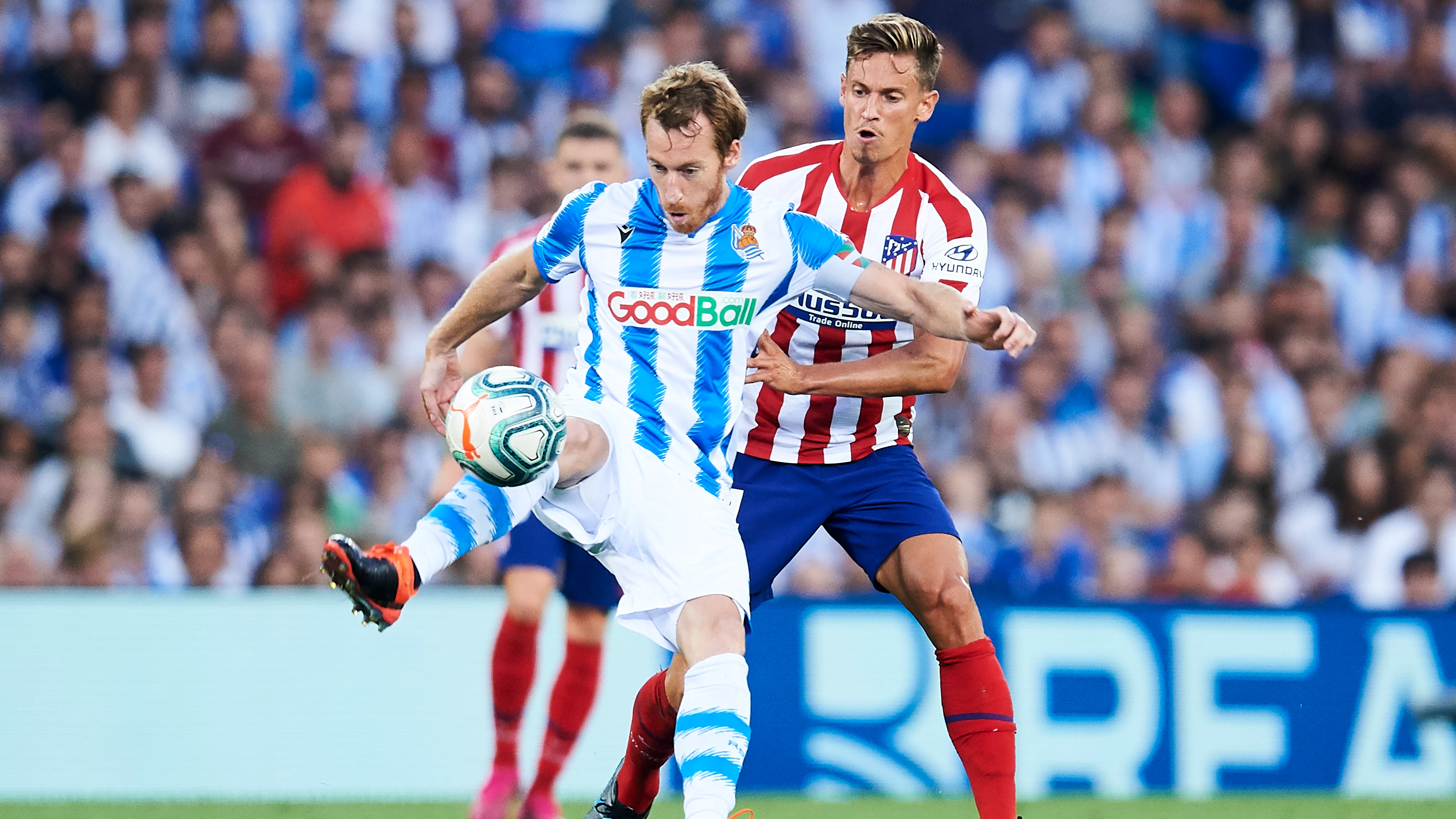 David Zurutuza y Marcos Llorente