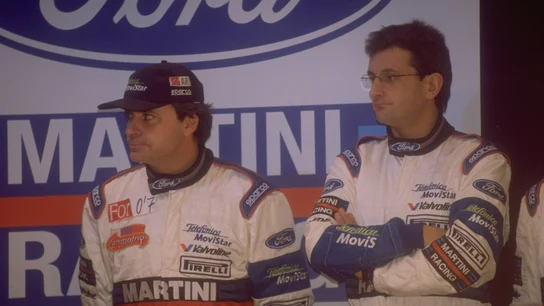 Carlos Sainz y Luis Moya Carlos Sainz y Luis Moya