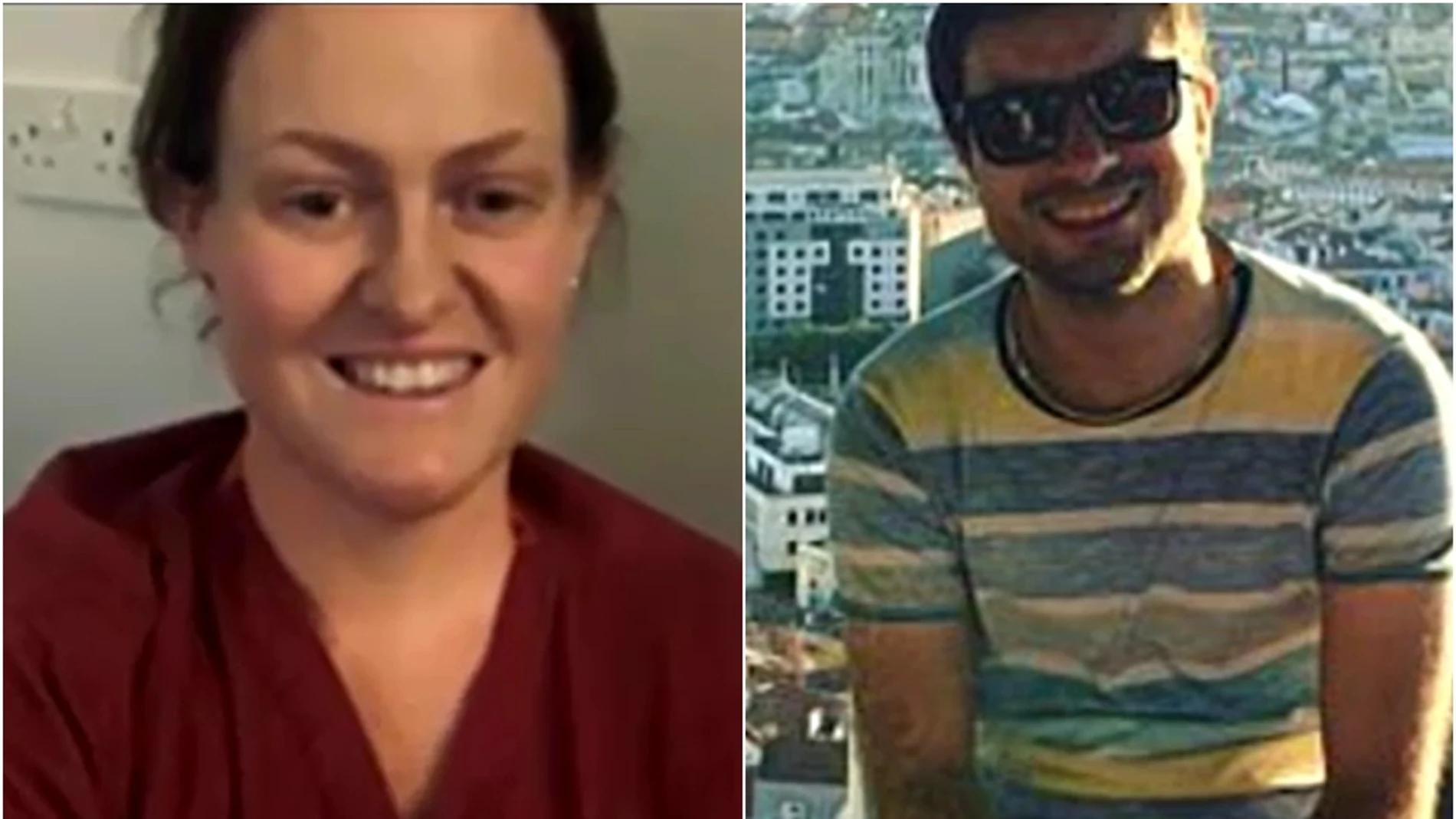 La enfermera neozelandesa y el enfermero portugués que cuidaron de Boris Johnson durante su hospitalización