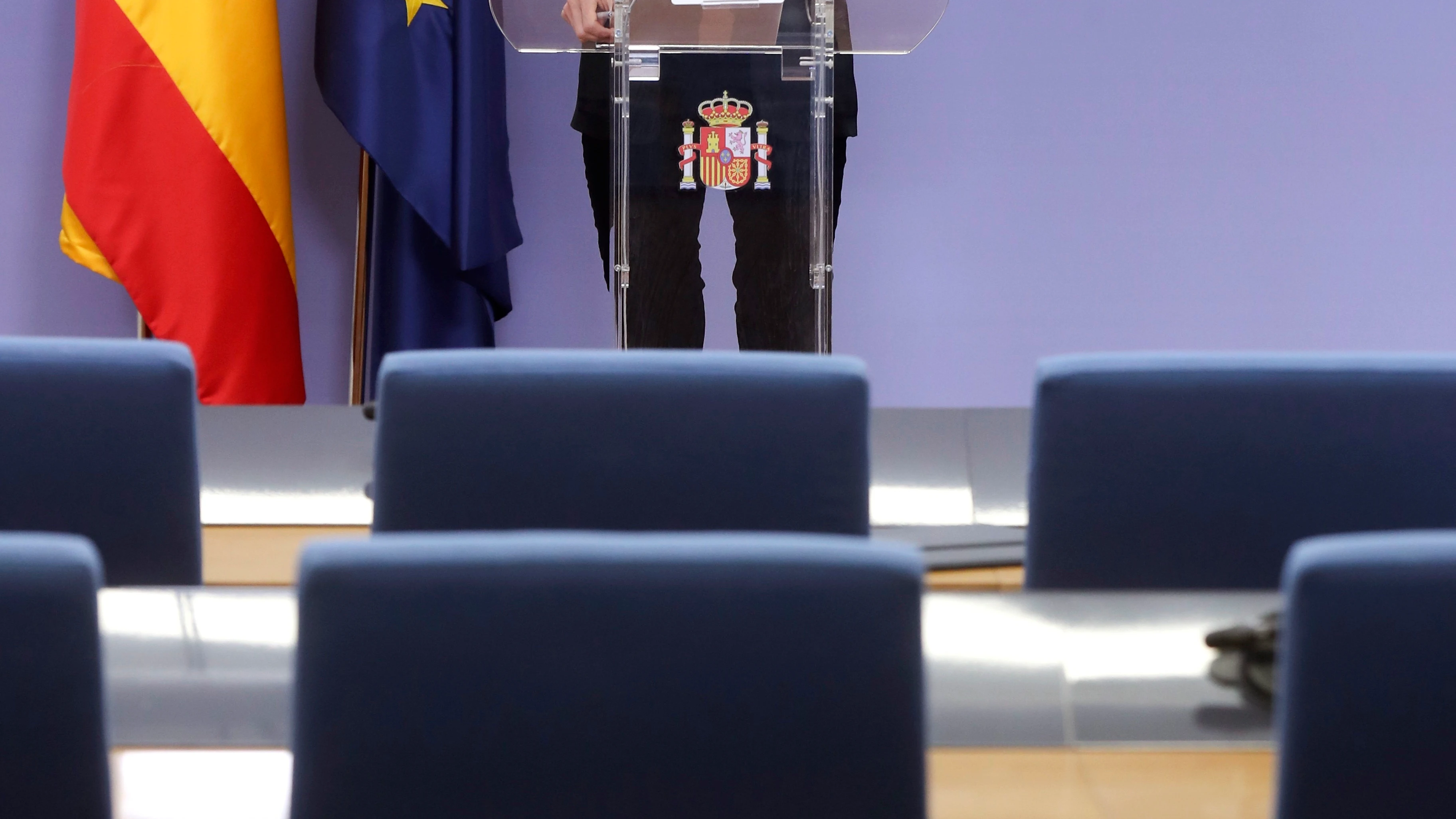 Cayetana Álvarez de Toledo, en una rueda de prensa telemática