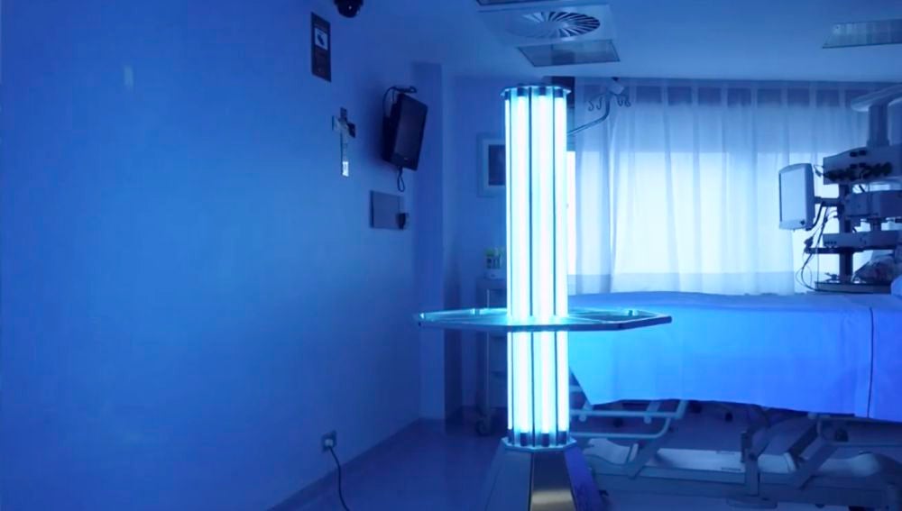 el uso de lamparas de luz ultravioleta o la tecnica del ozono los nuevos metodos de desinfeccion contra el coronavirus