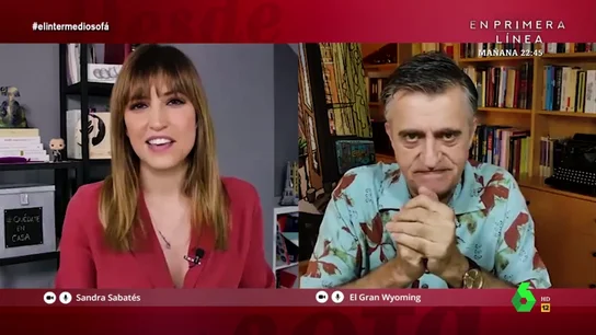 Wyoming, sobre el impacto del coronavirus: "Los españoles no podemos vivir en una crisis continua, no somos Juan Carlos y Sofía" Wyoming, sobre el impacto del coronavirus: "Los españoles no podemos vivir en una crisis continua, no somos Juan Carlos y Sofía"