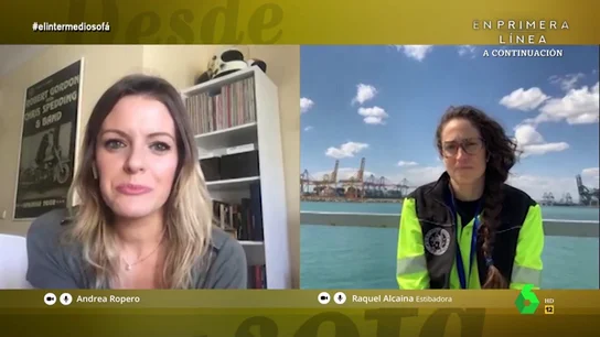 Las estibadoras, la parte no visible de la cadena que nos permite sobrevivir en plena pandemia: "Hay miedo" Las estibadoras, la parte no visible de la cadena que nos permite sobrevivir en plena pandemia: "Hay miedo"