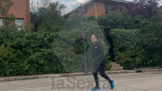 El expresidente del Gobierno incumple el confinamiento saliendo a caminar Mariano Rajoy se salta el confinamiento en Madrid (5)