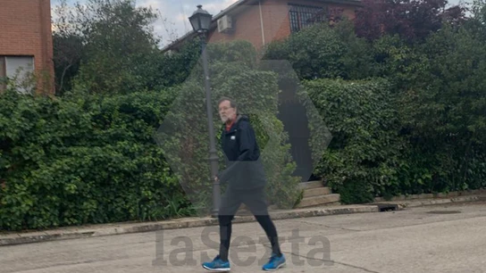 Mariano Rajoy se salta el confinamiento en Madrid (3) Mariano Rajoy se salta el confinamiento en Madrid (3)