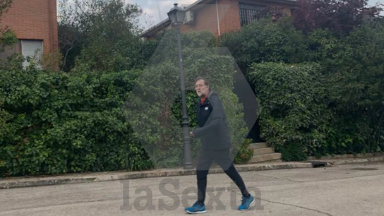 Mariano Rajoy se salta el confinamiento en Madrid (4) Mariano Rajoy se salta el confinamiento en Madrid (4)