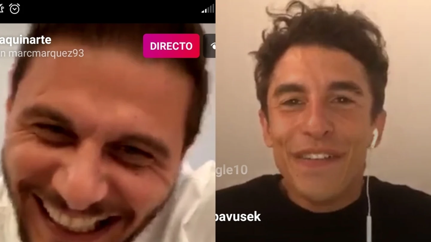 Joaquín y Marc Márquez Joaquín y Marc Márquez