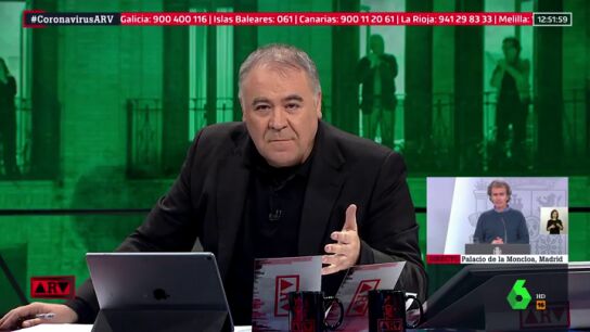 Ferreras responde a Vox: "No nos van a intimidar, ni el odio ni la mentira;  que lo vaya aprendiendo la ultraderecha"