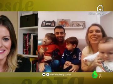 Diario de una familia numerosa en confinamiento: "A veces te falta un hijo y está metido en la lavadora hasta la cintura" Diario de una familia numerosa en confinamiento: "A veces te falta un hijo y está metido en la lavadora hasta la cintura"