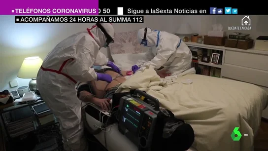 Acompañamos 24 horas al Summa Acompañamos 24 horas al Summa