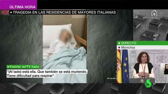 "Es una masacre": la pandemia siembra el horror en las residencias italianas sin que se pueda conocer el número de fallecidos "Es una masacre": la pandemia siembra el horror en las residencias italianas sin que se pueda conocer el número de fallecidos