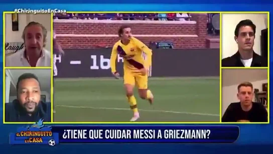 Josep Pedrerol, contundente: "Antoine Griezmann no es jugador para el Barcelona" Josep Pedrerol, contundente: "Antoine Griezmann no es jugador para el Barcelona"