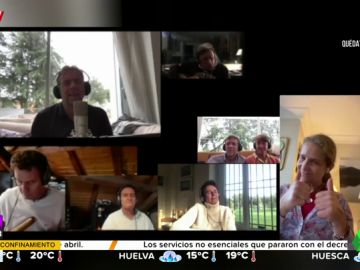 El vídeo viral de la Infanta Elena cantando 'Resistiré' con sus amigos El vídeo viral de la Infanta Elena cantando 'Resistiré' con sus amigos