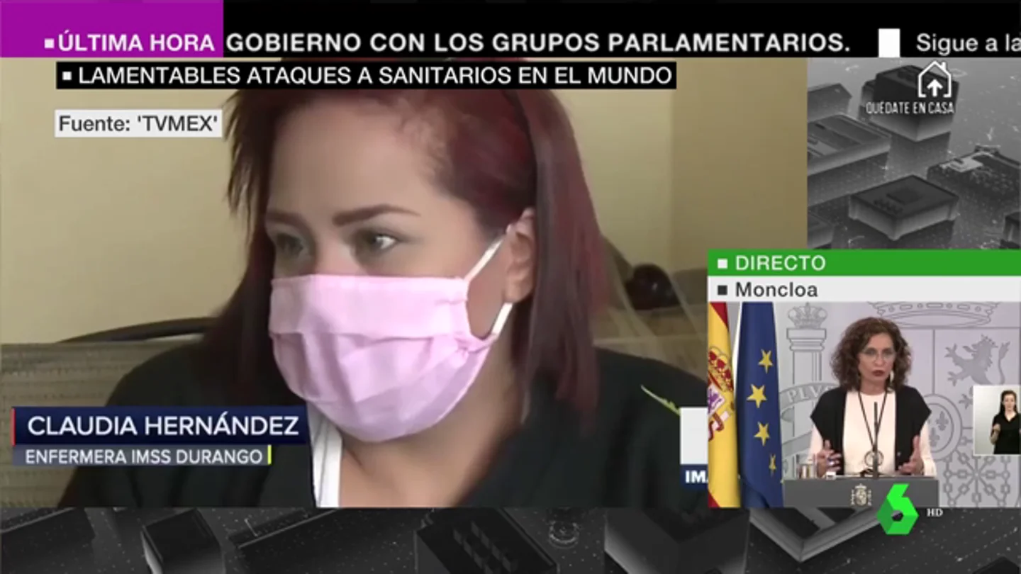 "Muerto el perro se acabó la rabia": la impactante agresión a punta de pistola a una sanitaria mexicana en plena pandemia de coronavirus "Muerto el perro se acabó la rabia": la impactante agresión a punta de pistola a una sanitaria mexicana en plena pandemia de coronavirus