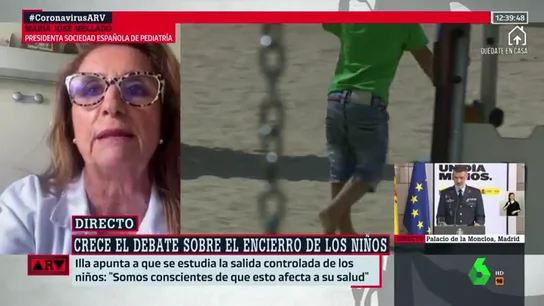 "Ordenada" y "voluntaria": así es la salida del confinamiento de los niños que plantean los pediatras "Ordenada" y "voluntaria": así es la salida del confinamiento de los niños que plantean los pediatras