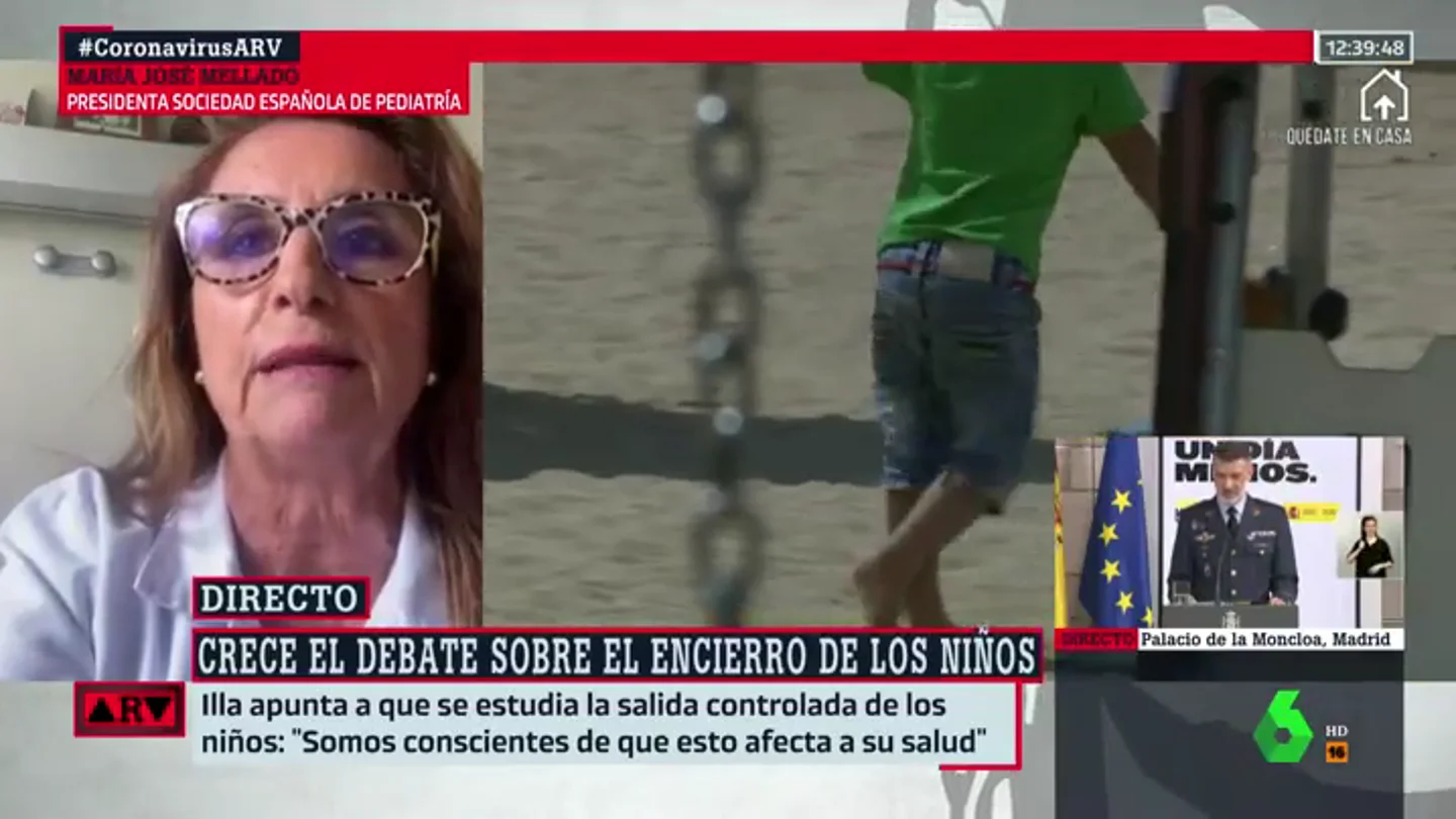"Ordenada" y "voluntaria": así es la salida del confinamiento de los niños que plantean los pediatras "Ordenada" y "voluntaria": así es la salida del confinamiento de los niños que plantean los pediatras