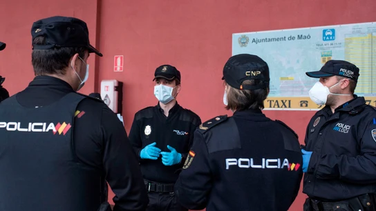 Agentes de la Policía Nacional (archivo). Agentes de la Policía Nacional