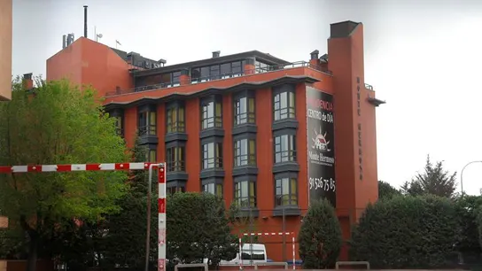 Vista de la residencia de la tercera edad Monte Hermoso en Madrid. Vista de la residencia de la tercera edad Monte Hermoso en Madrid.