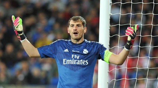 Iker Casillas, con el Real Madrid Iker Casillas, con el Real Madrid