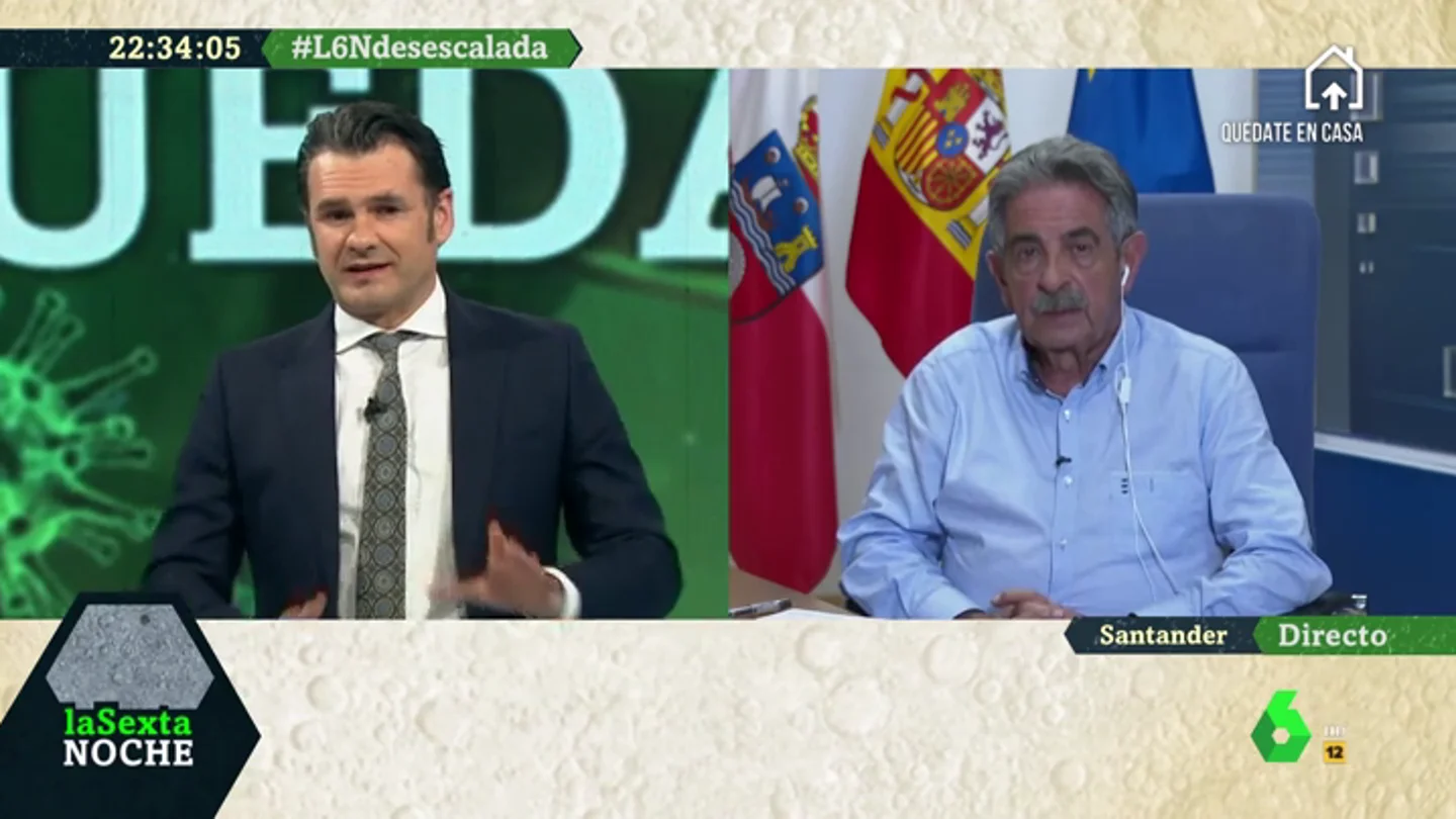 Revilla: "En las conferencias de presidentes Sánchez no dice gran cosa, hace los anuncios los sábados" Revilla: "En las conferencias de presidentes Sánchez no dice gran cosa, hace los anuncios los sábados"