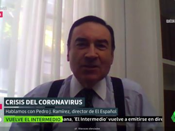Pedro J. Ramírez: "Me preocupan los planes de Sánchez, hay mucho autoritarismo y poco conocimiento" Pedro J. Ramírez: "Me preocupan los planes de Sánchez, hay mucho autoritarismo y poco conocimiento"