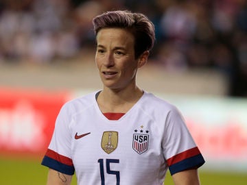 Megan Rapinoe, con Estados Unidos Megan Rapinoe, con Estados Unidos