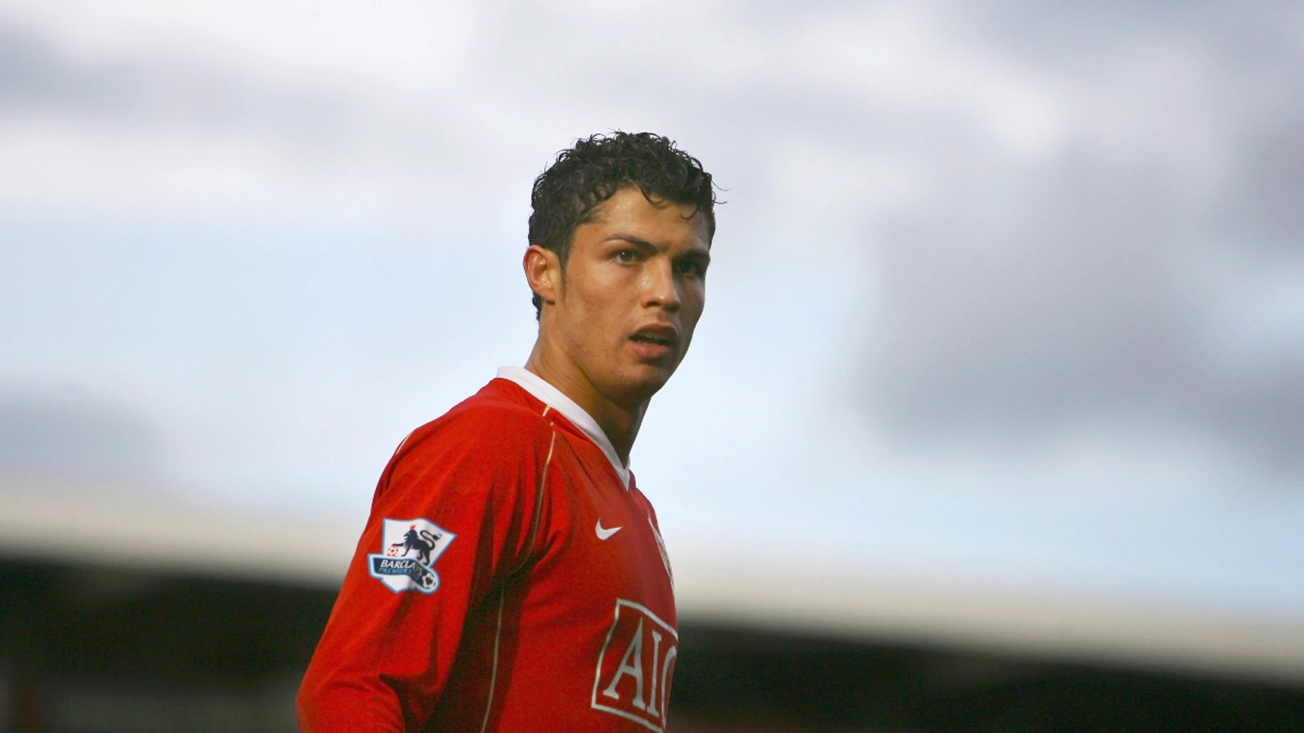 Cristiano Ronaldo, con el Manchester United