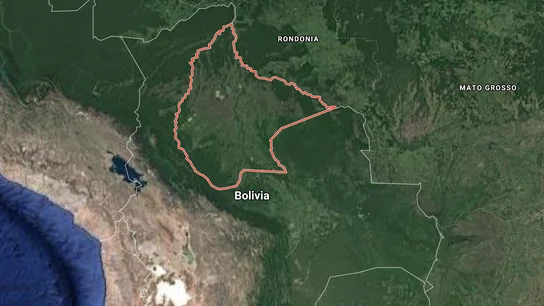 Región de Bolivia donde ha tenido lugar el siniestro Región de Bolivia donde ha tenido lugar el siniestro