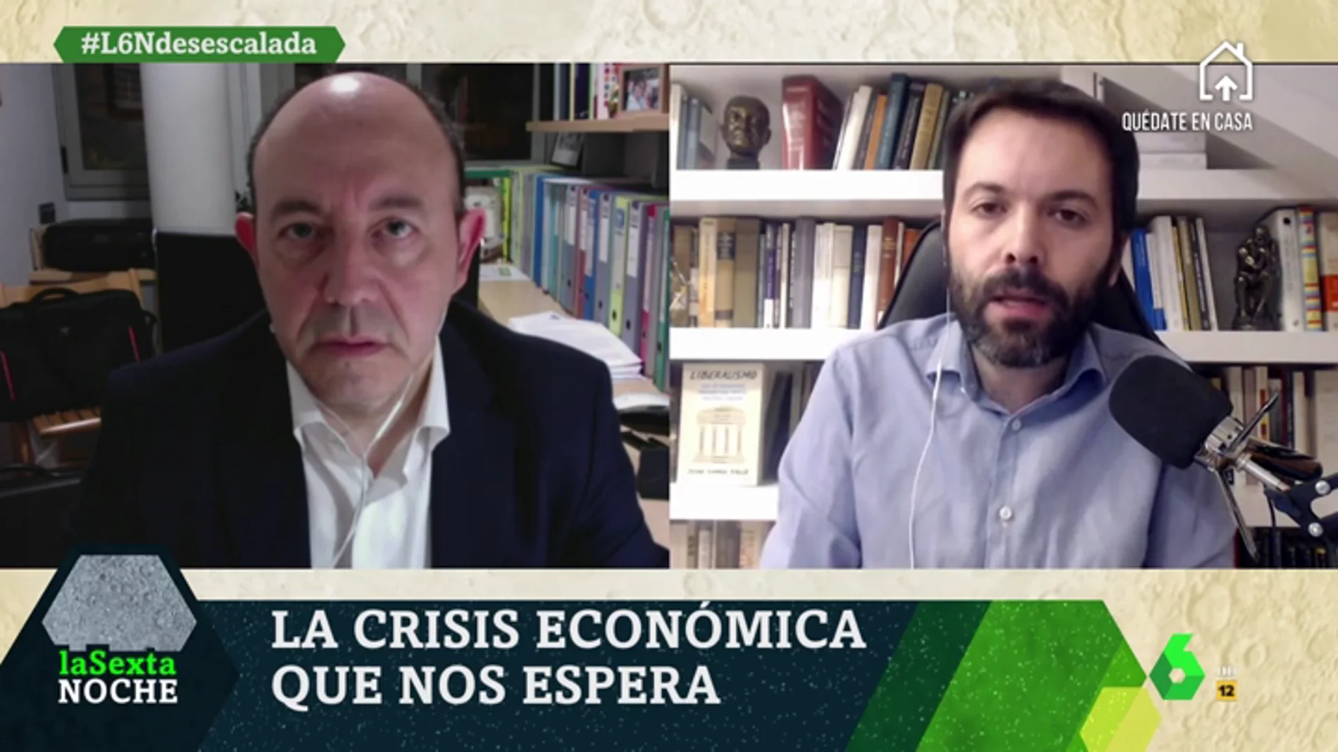 Debate entre Bernardos y Rallo por la crisis económica que se avecina en España: ¿subirán los impuestos?