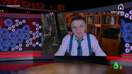 El motivo por el que Wyoming aún no puede presentar El Intermedio desde el plató: "Formo parte del grupo de riesgo" El motivo por el que Wyoming aún no puede presentar El Intermedio desde el plató: "Formo parte del grupo de riesgo"