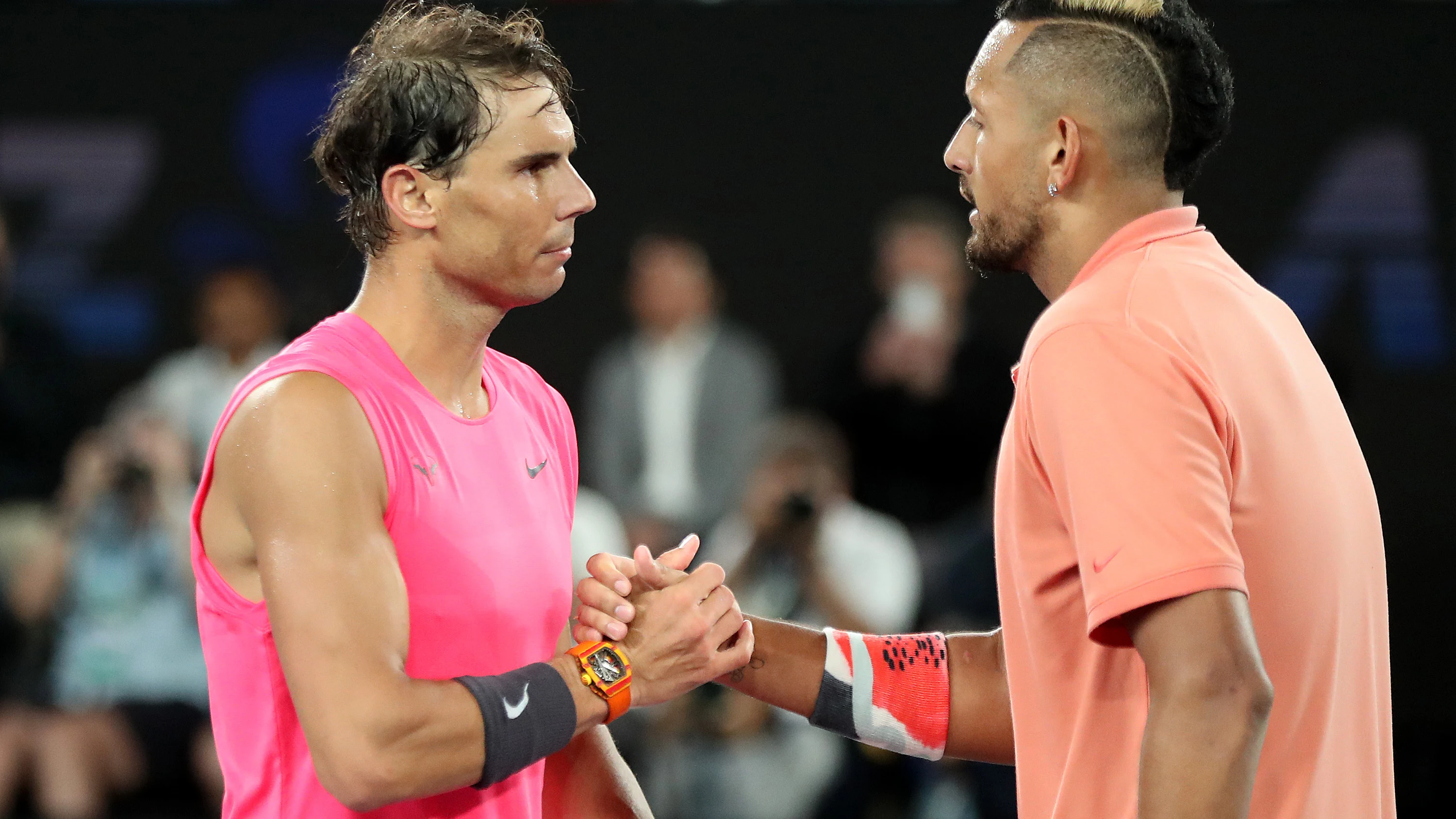 Rafa Nadal y Nick Kyrgios