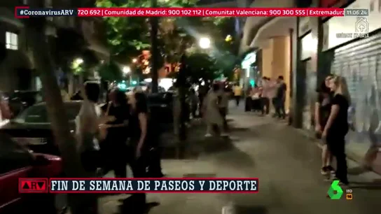 El primer fin de semana con salidas generalizadas se salda con 1.700 sanciones en Madrid El primer fin de semana con salidas generalizadas se salda con 1.700 sanciones en Madrid