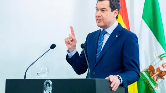 El presidente de la Junta de Andalucía El presidente de la Junta de Andalucía
