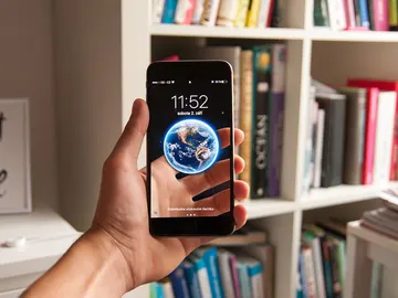 Realidad aumentada en un iPhone Realidad aumentada en un iPhone