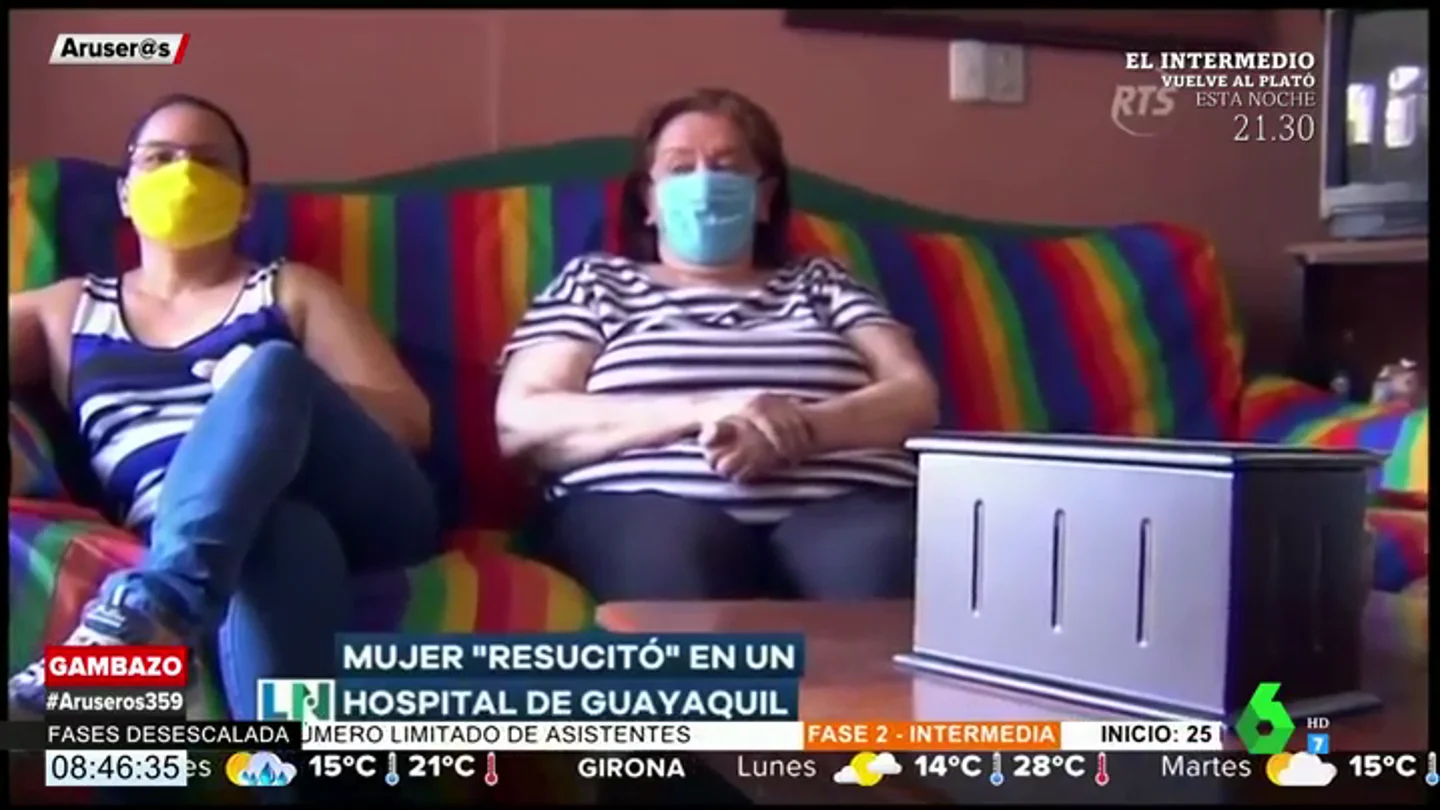 Una mujer 'resucita' después de que la dieran por muerta y su familia recibiese las cenizas Una mujer 'resucita' después de que la dieran por muerta y su familia recibiese las cenizas